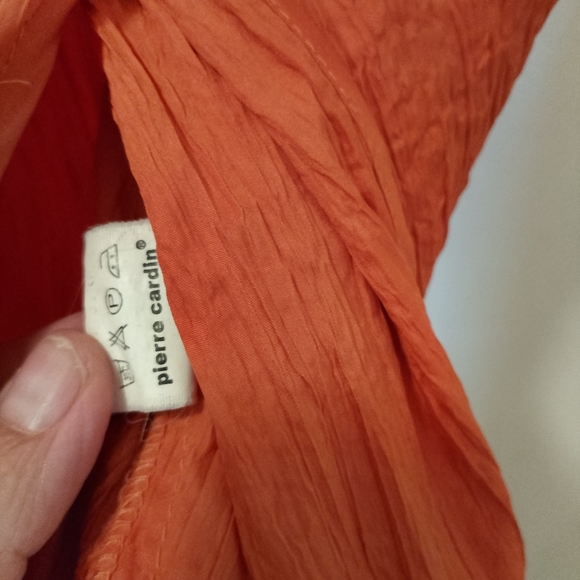 Pierre Cardin Orange Tank Top - Picture 6 of 6